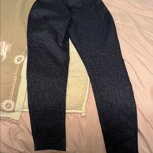 Calvin Klein Dark Blue Women's Cropped Pants